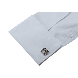 Mansetinööbid - emailitud must Mansetinööbid - emailitud must